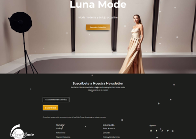 Proyecto diseño web Luna Mode