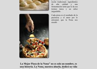 Proyecto «La Mejor Pizza de la Nona»