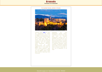 Práctica Granada